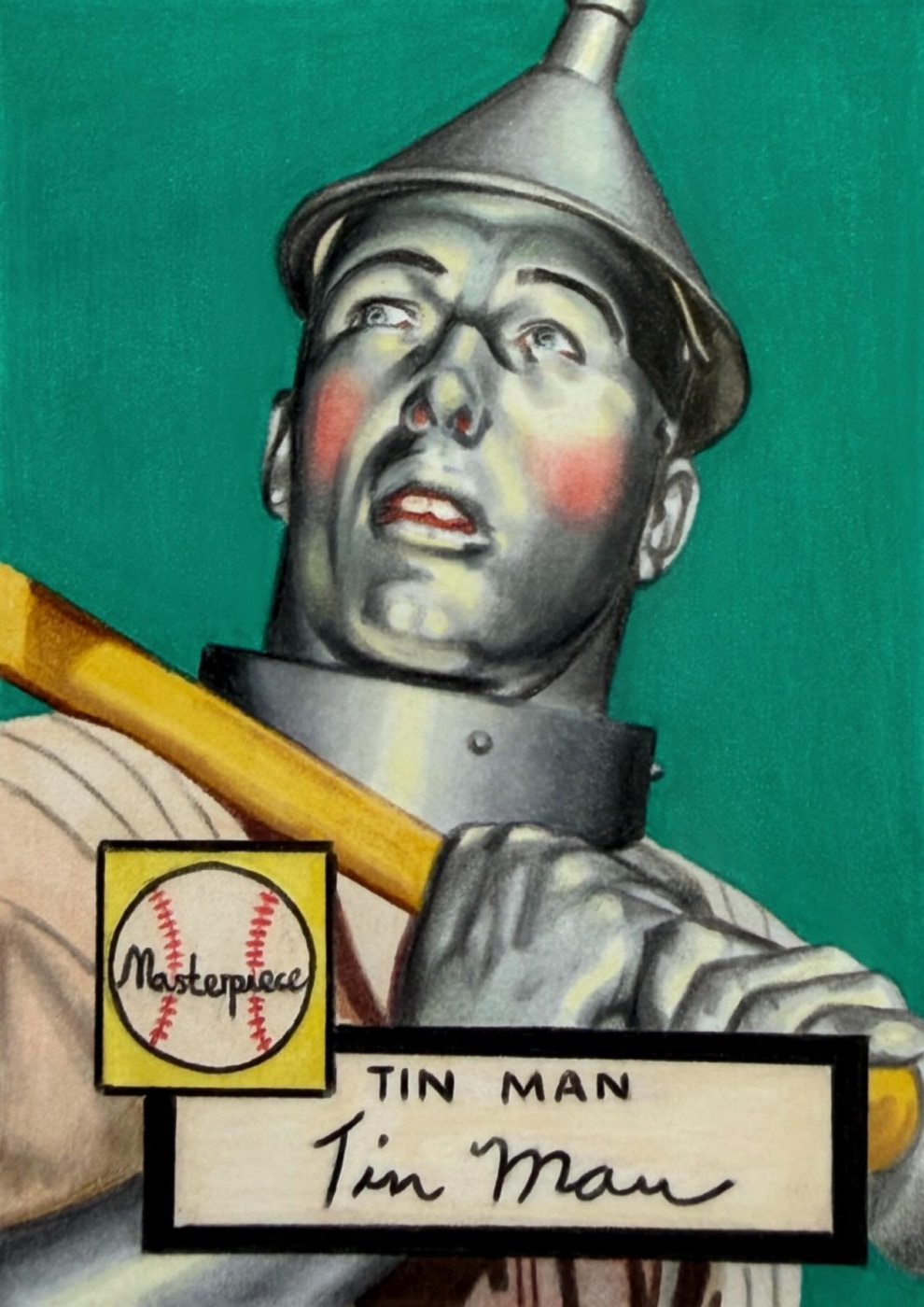 Example: Sketch card (2.5 × 3.5, pencil/ink)