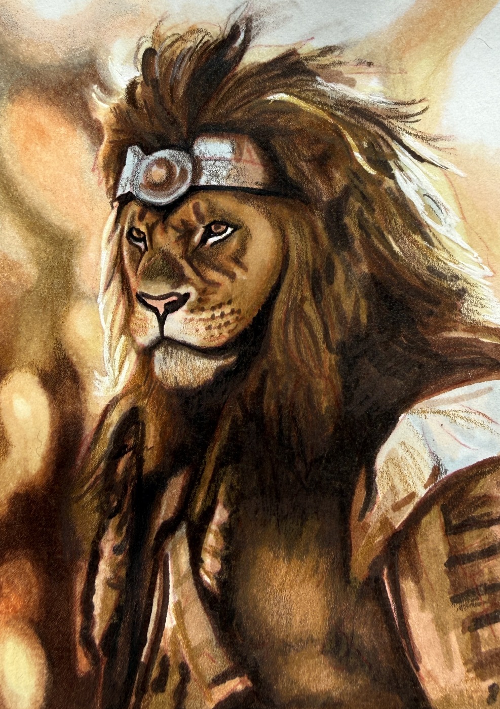 Lion portrait