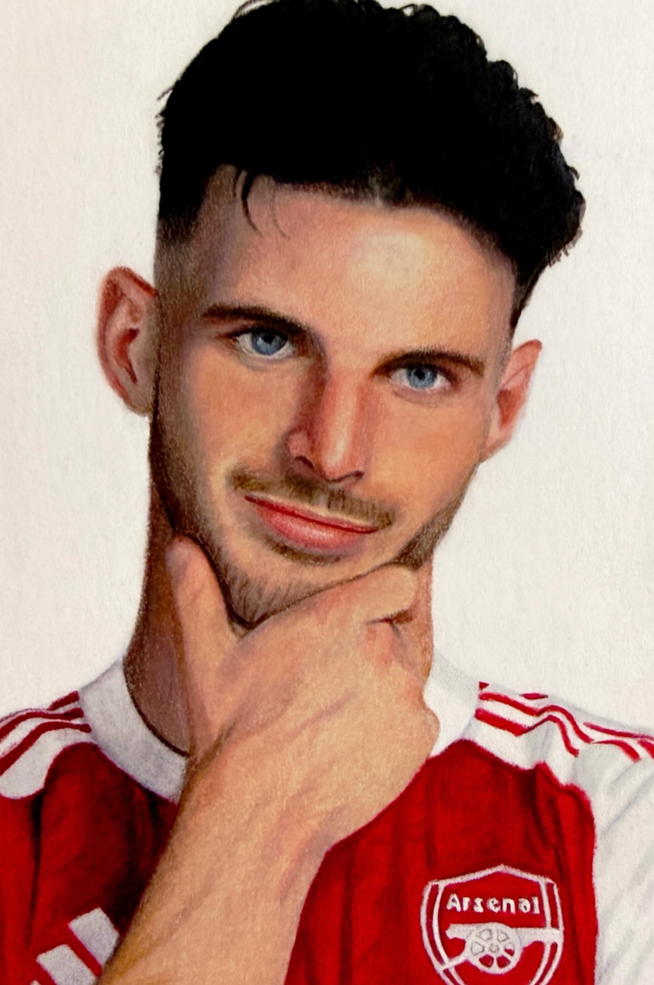 Footballer portrait