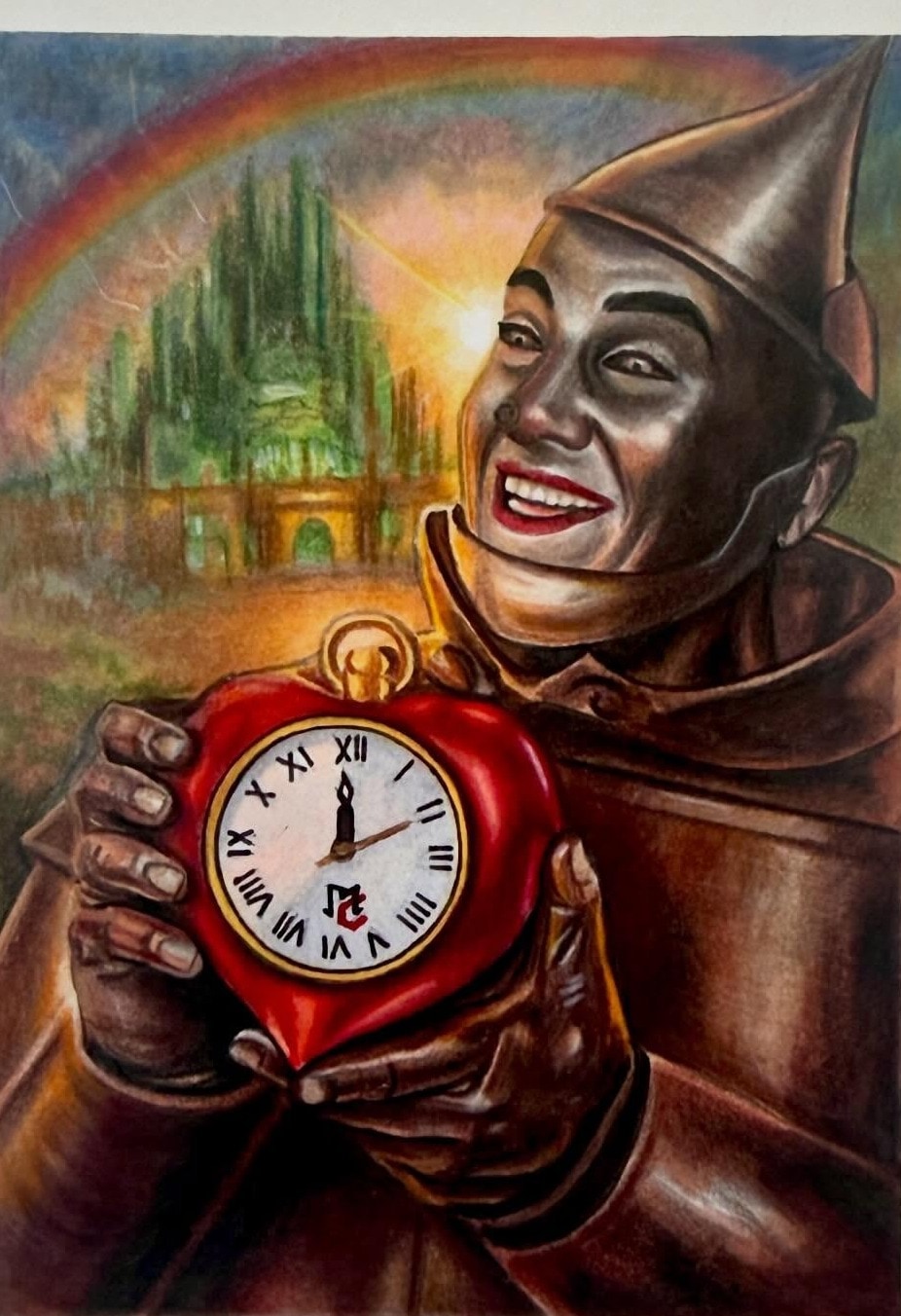 Tin Man's heart clock