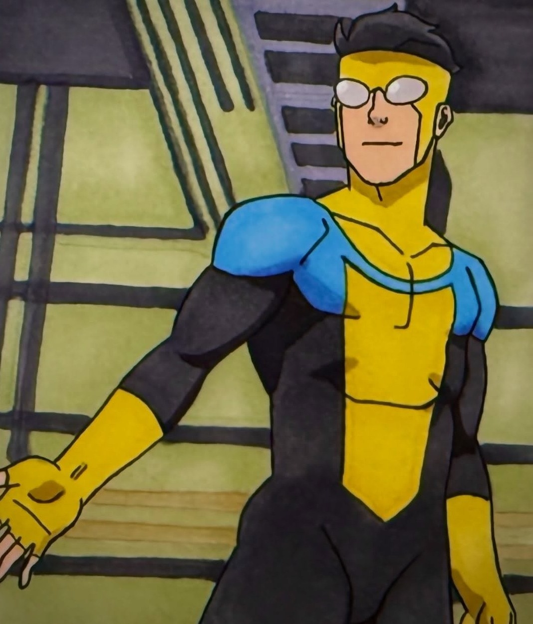 Invincible stands ready