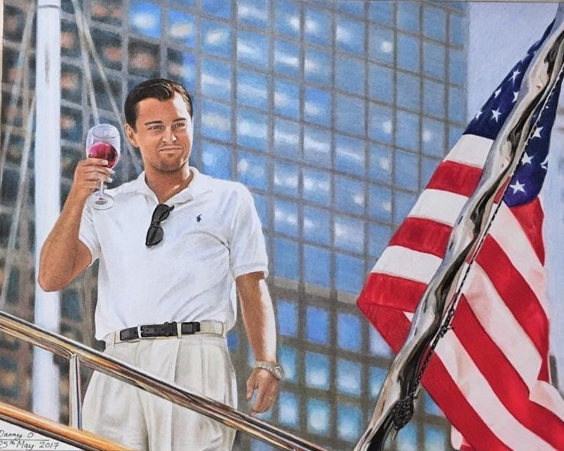 Man with the flag